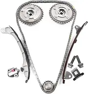 TIMING CHAIN KIT CAMSHAFT ADJUSTERS VVT SPROCKETS GEAR COMPATIBLE WITH TOYOTA CAMRY RAV4 HIGHLANDER SIENNA VENZA FITS SCION TC 2.5L 2ARFE 2.7L 1ARFE L4 GAS DOHC N/A 2009 2010 2011 2012