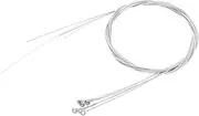 ERINGOGO 6 Pack Silver Plated Strings for Guitars Acoustic Guitar Strings Easy Replacement Kit