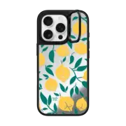 iPhone 16 Pro Mirror Ring Stand Case MagSafe Compatible Lemons