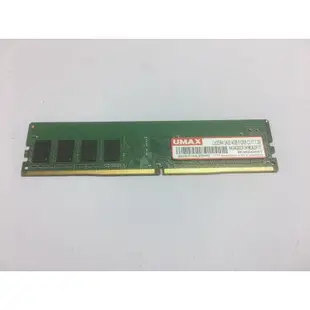 UMAX DDR4 2400 4G 桌上型 記憶體 單面 RMUM4GD42400512