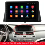 10.1" Android 9.1 Stereo Radio Navi Player GPS WiFi 1+16G For 08-12 Honda Accord (for: Honda)