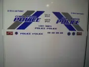 Fort Smith Arkansas Police Vehicle Decals 1:64 two for one money