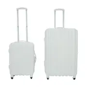 2 Piece Hard Case Set - White