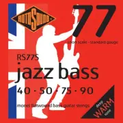NEW Rotosound Jazz Bass 77 Short Scale Monel Bass Strings, 40-90 - #RS77S