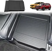 Removable Middle Seat Floor Cover for 2023-2025 Honda Pilot Removable 2nd Row Middle Seat Elite/Touring/Trailsport/EX-L, Pass-through Step-on Cover for 2020-2024 Acura MDX Accessories