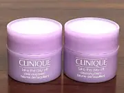 2x CLINIQUE TAKE THE DAY OFF CLEANSING BALM 0.5oz / 15ml Each NEW