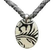 Antonella Piacenti Black Lava Choker 925 Silver