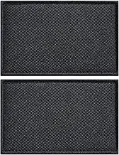 stidsds 2 Pack Solid Black Flag Patch Plain Black Color Flags Embroidered Patches Blank DIY Flags Military Tactical Patch for Clothes Hat Backpacks Pride Decorations