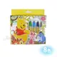 小熊維尼Winnie the Pooh盒裝8色蠟筆，彩紅筆/兒童節禮物/開學用品/筆/繪畫/蠟筆/色鉛筆，X射線【C005769】