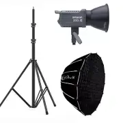 Amaran 200d-S 200w 5600K Daylight Point-Source Led Video Light + Softbox+ Stand
