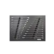 SP Tools 25Pcs Foam Tray - Combination Quad Drive Metric/SAE Included Spanners