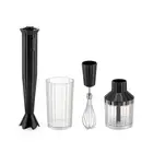 Plissé MDL10SB/US - Hand Blender with Measuring Jug, Whisk and Chopper in The...