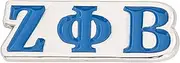[Desert Cactus] Zeta Phi Beta Lapel Pin Enamel Sorority Greek Letter Formal Wear Blazer Jacket (Lapel Pin - Design B), Metal, no gemstone