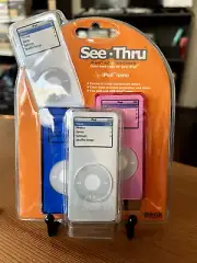 Speck See-Thru iPod Nano 1st GEN 3 Hard Cases Translucent Blue Pink 2GB 4GB Y2K
