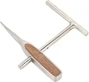 Manual Wire Clamp Tool for Machinist Carpenter, High Hardness Stainless Steel Wooden Multifunctional Hose Tensioner for Repairing Air and Garden Hoses, Kitchen Pipes