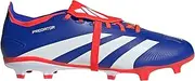 [adidas] Predator League Fold-Over Tongue Firm Ground Soccer Shoes - Hybridfeel Upper, Controlplate 2.0 Outsole for Firm Ground Play