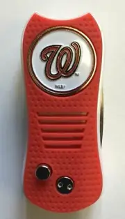 Washington Nationals Golf Ball Marker & Switchblade Divot