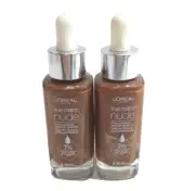 (2) L'Oreal True Match Nude Hyaluronic Tinted Serum, 8-10 Deep
