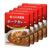 COCO ICHIBANYA PORK CURRY TOTAL 5 QUANTITY X 220G 1 SET RETORT CURRY BRAND NEW