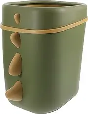LABRIMP Garbage Can Animal Rubbish Container Frog Trash Basket Bins Panda Kawaii Trash Can Mini Garbage Multi-Function Trash Bucket Trash Container for Cars Tabletop Decor Dinosaur Plastic
