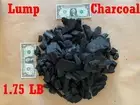 Lump Charcoal Hardwood Oak Hickory Blend All Natural Burns Clean 1.75 Pounds