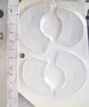 Glass Bevel Number cluster For Leadlighting or Copperfoiling No 8
