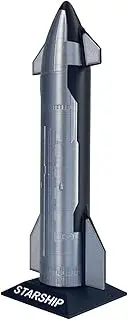 Simulation Rocket Model 1:240 S24 Falcon Heavy Dragon Spaceship Model