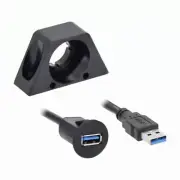 Metra IBR136 USB 3.0 Type A Extension Cable 12 Inch Female to Male Adapter