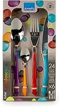 Amefa ECLAT Kaleidoscope Colourful 24pc Cutlery Set