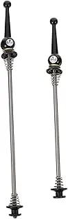 GANAZONO 1Pair Titanium Alloy Bike Quick Release Skewers Lightweight Durable Hub Skewers for Road Mountain Bikes Easy Installation High Strength Corrosion