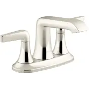 Kohler K-22021-4-SN Polished Nickel Bathroom Sink Faucet NEW