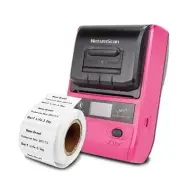 NetumScan Label Maker Bluetooth Thermal Label Printer Android & IOS NEW/OB