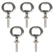 Metal Bottle Opener Blank Stainless Steel Flat Bottle Opener Inserts Kit Threaded Beer Opener Hardware