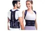 Posture Corrector for Women and Men Upgraded Full Back Brace Support Belt Medium
