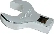 Sunex 97328 1/2" Drive 28 mm Fully Polished Jumbo Straight Crowfoot Wrench