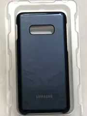 Samsung - LED Back Cover Case for Samsung Galaxy S10e - Black