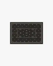 60' x 90' | Machine Washable Runner Rug | Kid & Pet Friendly | Indoor Rug | Alma Soft Black Flatwoven Rug | Ruggable