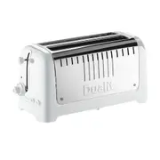 Dualit 2 Slice Long Slot Lite Toaster White