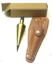 NIB 16 oz Sokkia Plumb Bob w/ Bolen S5432 Holster INV17624