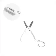 Folding Scissors Pocket Mini Scissor with Keychain for Cutting Portable Travel S