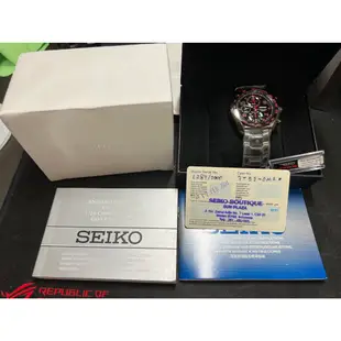 (喜歡可私訊議價) 精工 全新 全球限量版 三眼計時錶 SEIKO Criteria SNDD41P1 限量發行2000