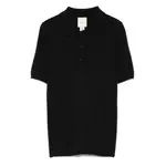 [Calvin Klein] Calvin Klein Short-sleeve Polo Top M BLACK