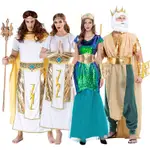 【躍脈熱銷】~成人埃及法老豔後服裝羅馬傳統服裝古希臘神話女神服飾情侶COS服