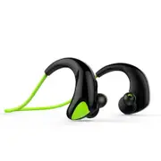 Portable Wireless bluetooth Earphone Noise Cancelling IPX5 Waterproof Heavy Bass Headphone with Mic GREEN COLOR