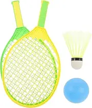 SUPVOX 1 Set Badminton Racket Set Badminton Game Tool Sports Playthings Suits for Boys Sports Plastic