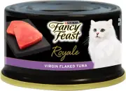 Fancy Feast Royale Virgin Flaked Tuna 24 x 85gm Wet Canned Cat Food Feline Diet