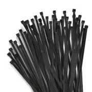 50 Pack 4 Inch Nylon Zip Ties-Durable Outdoor Self-Locking Small Cable Ties, ...