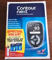 Ascensia CONTOUR NEXT Blood Glucose Monitoring System – All-in-One Kit