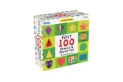 First 100 Shapes & Opposites Puzzle Card Kids Toddler Educational Learning Game