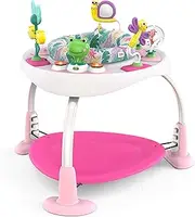 Bright Starts Bounce Bounce Baby 2-in-1 Activity Jumper & Table - Playful Palms